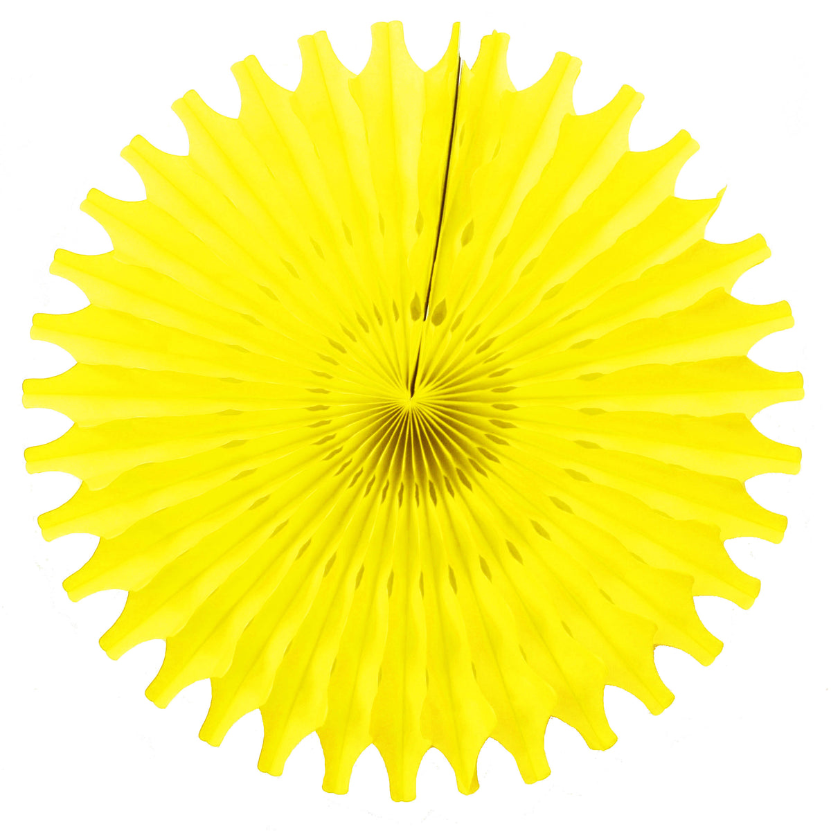 Devra Golden Yellow Tissue Paper Fan 13 | The Party Darling